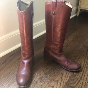 FRYE Melissa button riding boot
